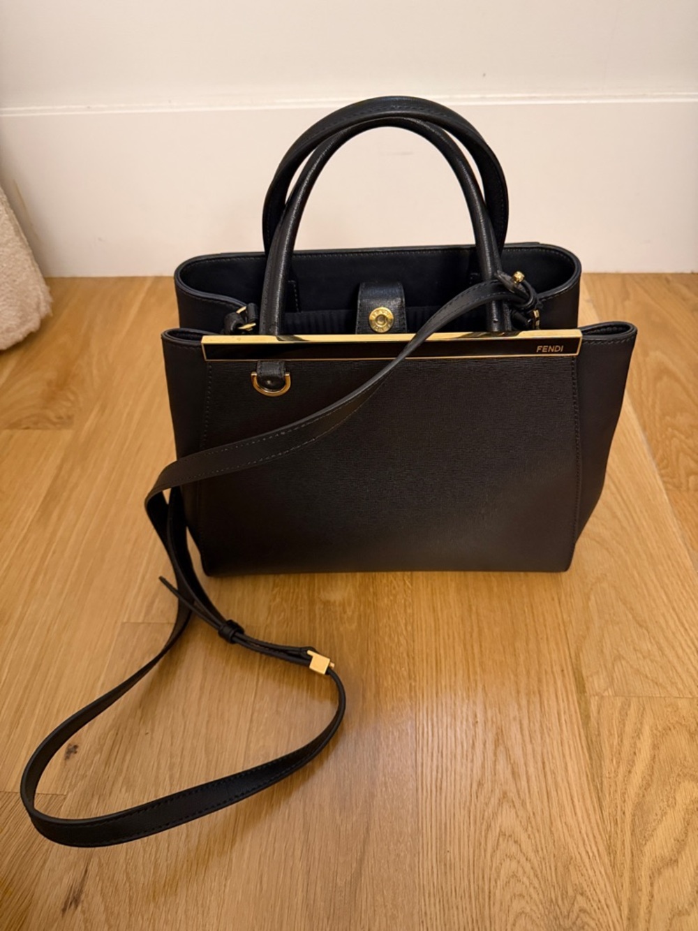 Fendi Black 2 Jours Shoulder Bag - Picture 5 of 7